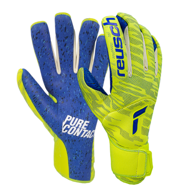 Reusch Pure Contact Fusion (Safe Yellow / Deep Blue)