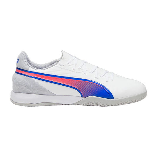 Puma King Match IT (White / Bluemazing)